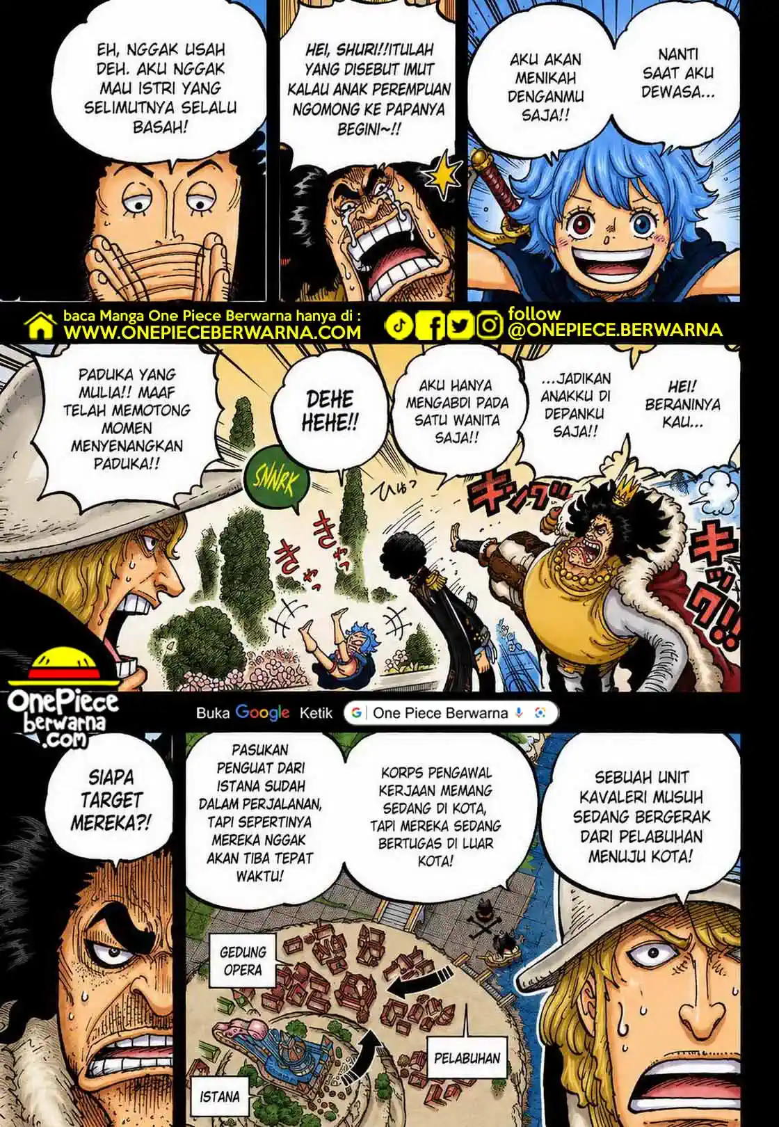 One Piece berwarna 1183 1184 1185 bahasa indonesia